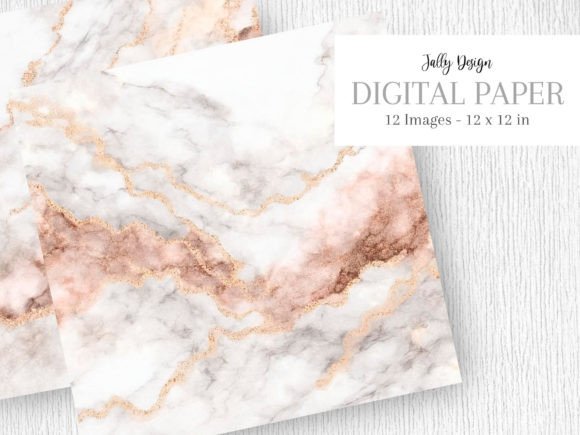 Elegant Alcohol Ink & Raw Marble: A Designer's Dream Texture