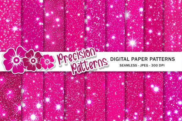 Hot Pink Glitter Background: A Designer's Sparkling Asset