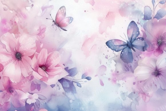 Pastel Butterfly Blossom: Your Guide to Whimsical Backgrounds