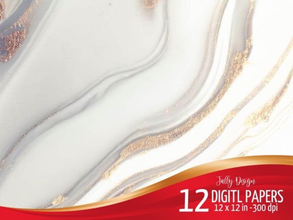 Refining Your Aesthetic with Elegant White Marble Digital Paper