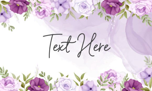 Romantic Purple Flower Background: Elevate Your Creative Projects